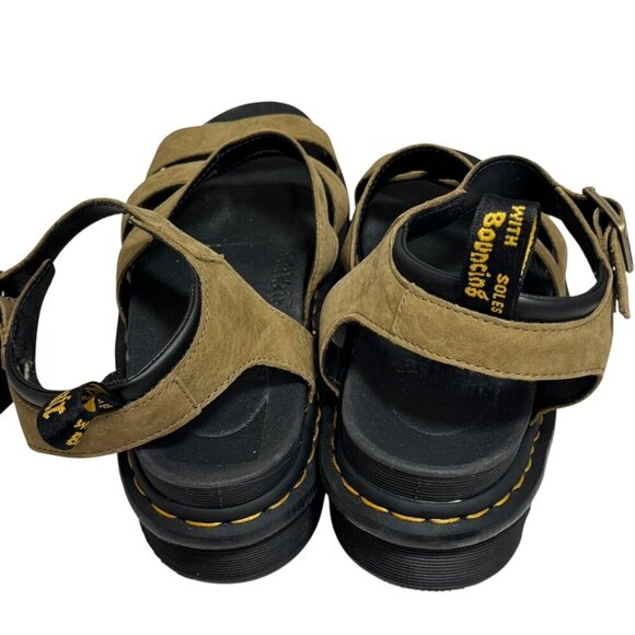 Dr. Martens Women's Blaire Fisherman Sandal Muted Olive - Women's Size 10 - 11 - Picture 4 of 7